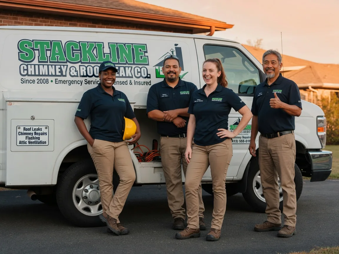 Chimney flashing repair company in Grandview, MO
